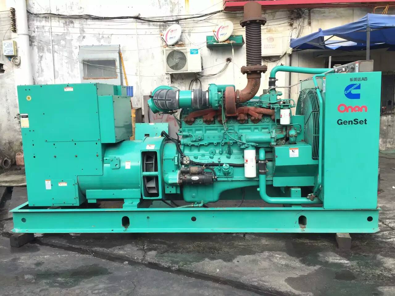 南江租赁发电机-柴油发电机不正常冒烟的原因